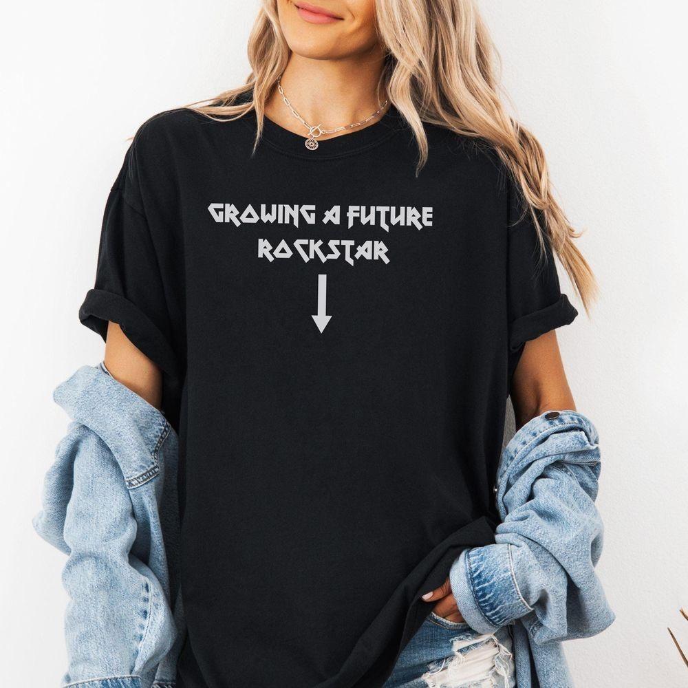 Rock Music Lover Maternity Announcement Vuitino Merch Rock Music Lover Maternity Announcement Vuitino Merch